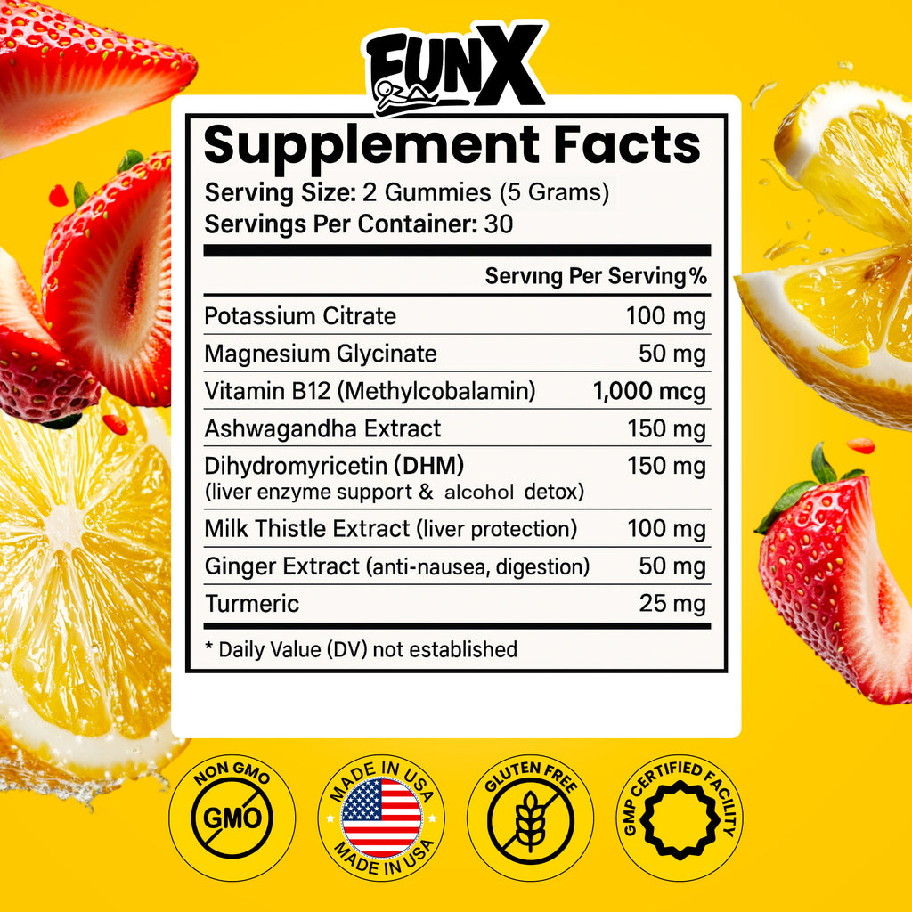 FUN X Night Out Aid Gummies